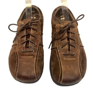 Kalso Earth Shoe Ziggy Y2K Leather Low Top Sneakers Size 8 - N831